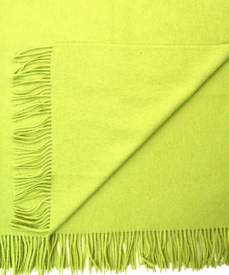lime green blanket