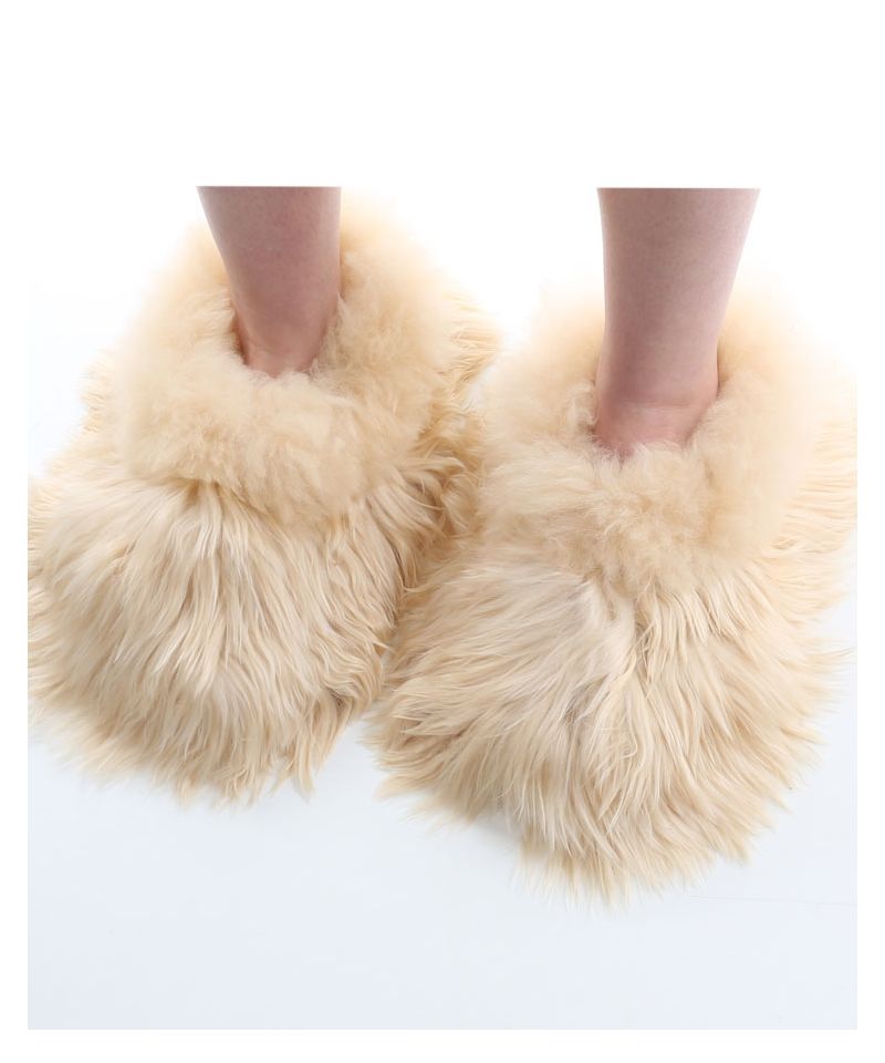 fleece flip flops