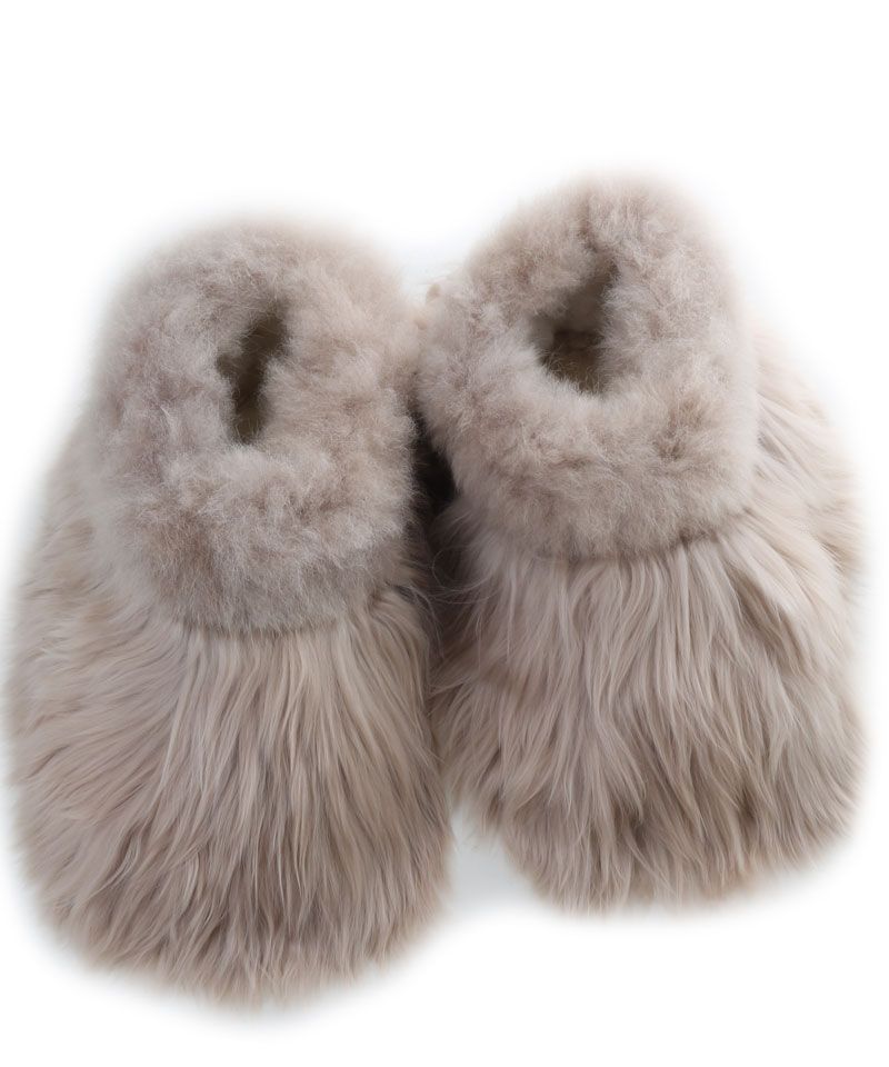 mens alpaca slippers